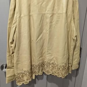SIZE 3X NEW GENUINE LEATHER JACKET